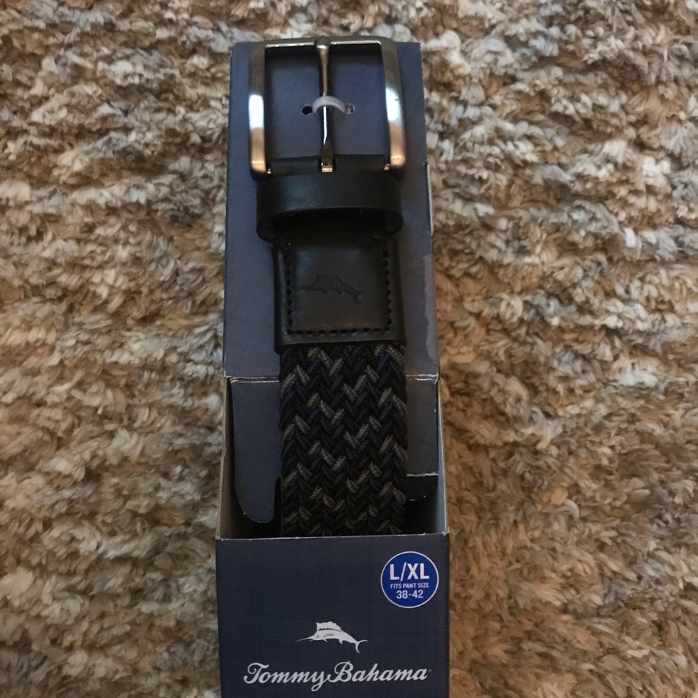 Tommy Bahama Mens Stretch Belt. Sz. L/XL 38-42